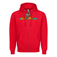Red thankful cross pumpkin Zipper Hoodie - JahusDesignShop
