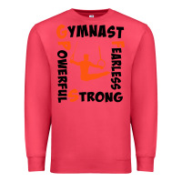 Cardinal awesome gymnastics boy gymnast power strong Premium Sweatshirt - artisFamous