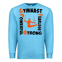 Awesome Gymnastics Boy Gymnast Power Strong Premium Sweatshirt | Teevron