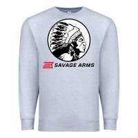Heather Grey savage Premium Sweatshirt - artisFamous