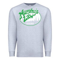Heather Grey murphy's law Premium Sweatshirt - artisFamous
