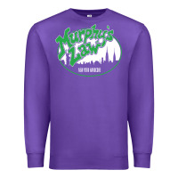 Purple murphy's law Premium Sweatshirt - artisFamous