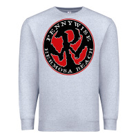 Heather Grey pennywise Premium Sweatshirt - artisFamous
