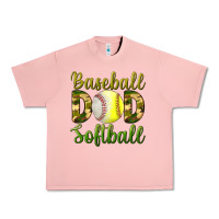 Salmon Baseball Dad Softball Urban Heavy Tee - BundleAndBundleShop