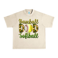 Sandshell Baseball Dad Softball Urban Heavy Tee - BundleAndBundleShop