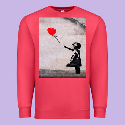 Banksy, Hope Premium Sweatshirt Designed By Artisfamous