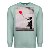 Seafoam banksy, hope Premium Sweatshirt - artisFamous