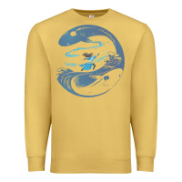 Antique Gold Avatar Katara Premium Sweatshirt - artisFamous
