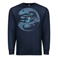Navy Avatar Katara Premium Sweatshirt - artisFamous