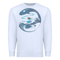 White Avatar Katara Premium Sweatshirt - artisFamous