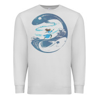Dove Grey Avatar Katara Premium Sweatshirt - artisFamous
