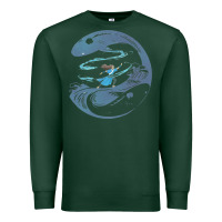 Sports Green Avatar Katara Premium Sweatshirt - artisFamous