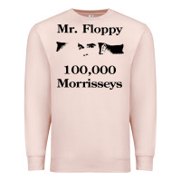 Pale Pink mr floppy Premium Sweatshirt - artisFamous