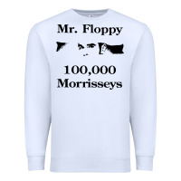 White mr floppy Premium Sweatshirt - artisFamous