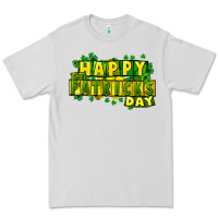 Dove Grey Happy St. Patrick's Day Premium Tee - HowdyJamesFarm