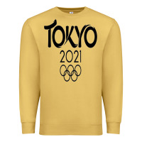 Antique Gold Olympic RingTokyo 2020 Premium Sweatshirt - artisFamous