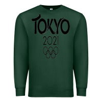 Sports Green Olympic RingTokyo 2020 Premium Sweatshirt - artisFamous