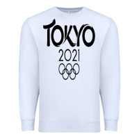 White Olympic RingTokyo 2020 Premium Sweatshirt - artisFamous