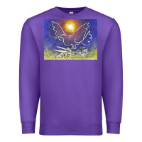 Purple pablo picasso signed & hand Premium Sweatshirt - artisFamous