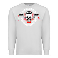 Dove Grey loner rebel Premium Sweatshirt - artisFamous