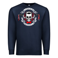 Navy loner rebel Premium Sweatshirt - artisFamous
