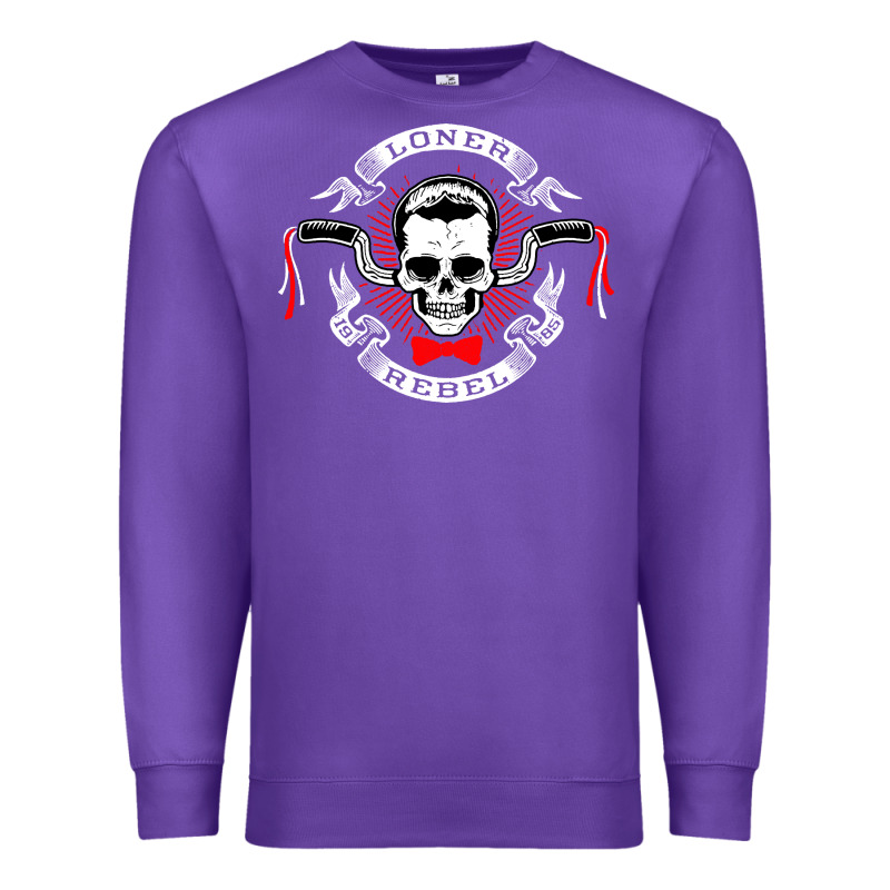 Loner Rebel Premium Sweatshirt by artisFamous | Teevron