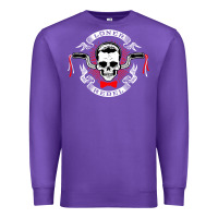 Purple loner rebel Premium Sweatshirt - artisFamous