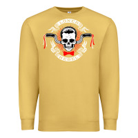 Antique Gold loner rebel Premium Sweatshirt - artisFamous