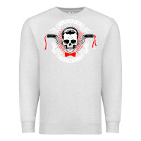 Oatmeal Heather loner rebel Premium Sweatshirt - artisFamous