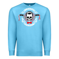 Ocean Blue loner rebel Premium Sweatshirt - artisFamous