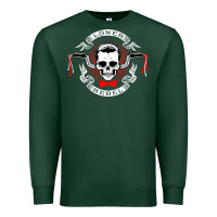 Sports Green loner rebel Premium Sweatshirt - artisFamous