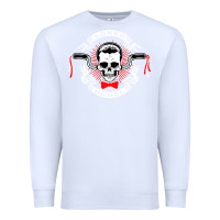 White loner rebel Premium Sweatshirt - artisFamous