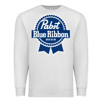 Oatmeal Heather pabst blue ribbon Premium Sweatshirt - artisFamous