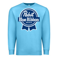 Ocean Blue pabst blue ribbon Premium Sweatshirt - artisFamous