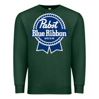 Sports Green pabst blue ribbon Premium Sweatshirt - artisFamous