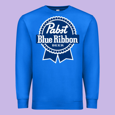 Pabst Blue Ribbon Premium Sweatshirt Designed By Artisfamous