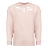 Pale Pink staind Premium Sweatshirt - artisFamous