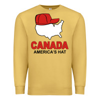Antique Gold canada america's hat Premium Sweatshirt - artisFamous