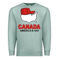 Seafoam canada america's hat Premium Sweatshirt - artisFamous