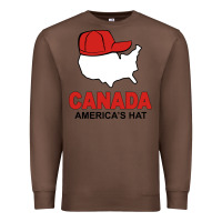 Chestnut canada america's hat Premium Sweatshirt - artisFamous