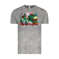 Cloud Rock merry christmas santa polar express Vintage Tee - FaDigitalArtStudio