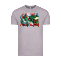 Merry Christmas Santa Polar Express Vintage Tee | Teevron