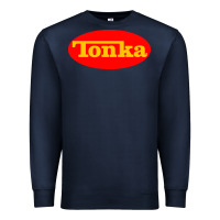 Navy tonka truck Premium Sweatshirt - artisFamous