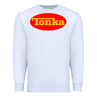White tonka truck Premium Sweatshirt - artisFamous