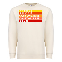 Sandshell utah national parks utah s mighty five souvenir nps moab Premium Sweatshirt - artisFamous