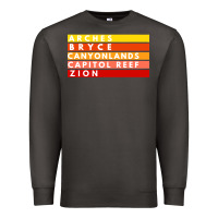 Smoke utah national parks utah s mighty five souvenir nps moab Premium Sweatshirt - artisFamous