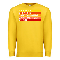 Lemon utah national parks utah s mighty five souvenir nps moab Premium Sweatshirt - artisFamous