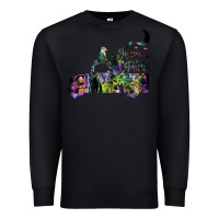 Black hocus pocus car Premium Sweatshirt - artisFamous