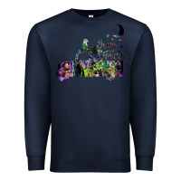 Navy hocus pocus car Premium Sweatshirt - artisFamous