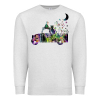 Oatmeal Heather hocus pocus car Premium Sweatshirt - artisFamous